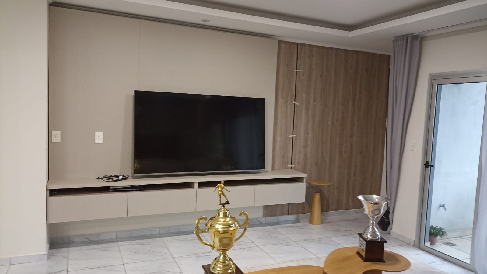 Panel de living